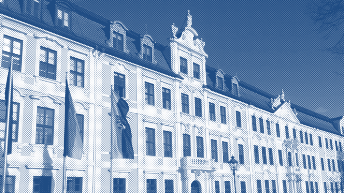 Der Landtag in Magdeburg