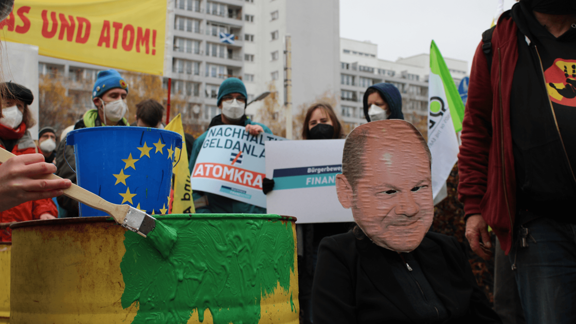 Aktion kein Greenwashing EU 